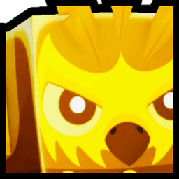 Golden Huge Luchador Eagle Pet