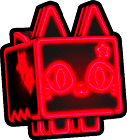 Rainbow Neon Cat Pet