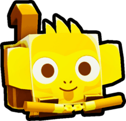 Shiny Golden Kung Fu Monkey Pet