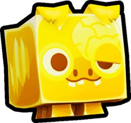 Golden Zombie Pig Pet