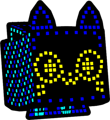 Dot Matrix Cat