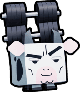 Shiny Gym Cow Pet