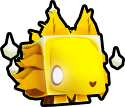 Golden Phantom Wolf Pet