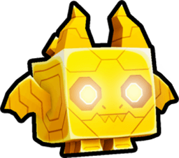 Shiny Golden Cyber Dragon Pet