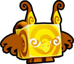 Shiny Golden Hypnotic Griffin Pet