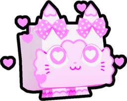 Shiny Valentine's Cat Pet