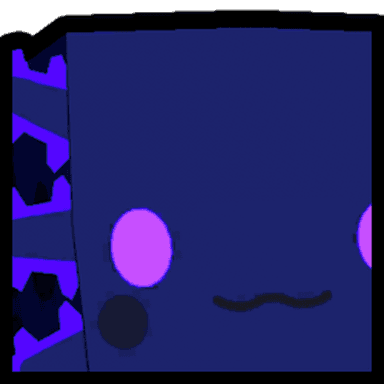 Huge Midnight Axolotl