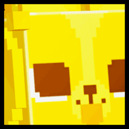 Shiny Golden Huge Pixel Corgi Pet