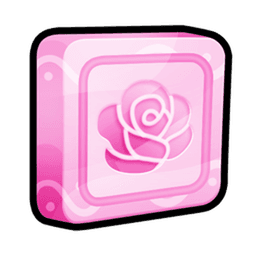 Spring Pink Rose Token Misc