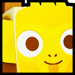 Shiny Golden Huge Monkey Pet