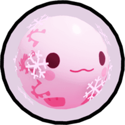 Snow Globe Axolotl Pet