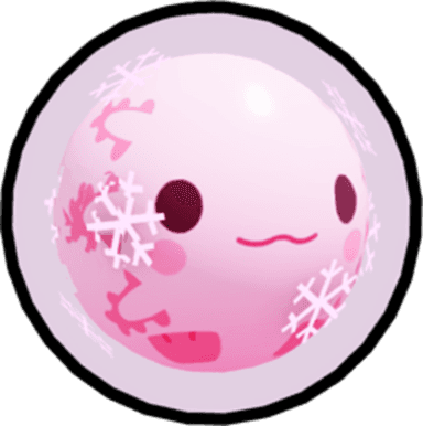 Snow Globe Axolotl