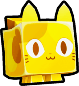 Shiny Golden Calico Cat Pet
