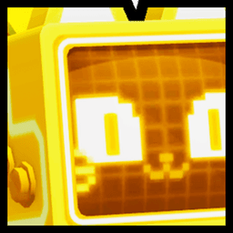 Shiny Golden Huge Arcade Cat Pet