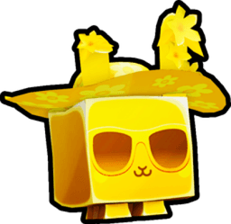 Shiny Golden Chill Bunny Pet
