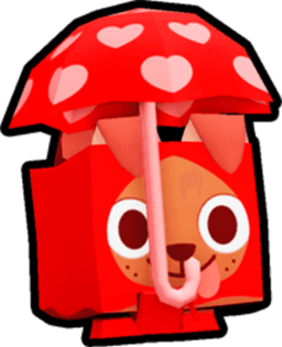 Raining Love Dog Pet