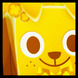 Golden Huge Leprechaun Dog Pet