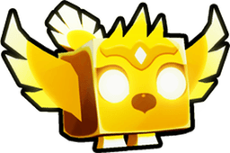 Shiny Golden Sapphire Phoenix Pet