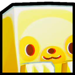 Golden Huge Anaglyph Sloth Pet