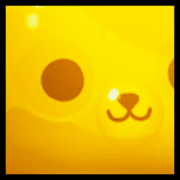 Shiny Golden Titanic Gummy Bear Pet