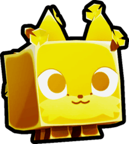 Shiny Golden Blossom Fox Pet