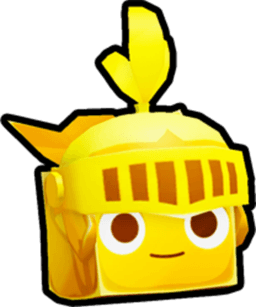 Golden Knight Slime Pet