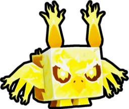 Shiny Golden Electric Griffin Pet