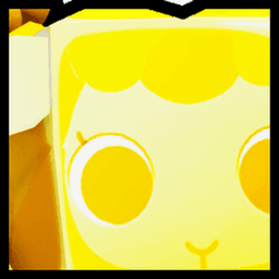 Golden Huge Sticky Lamb Pet
