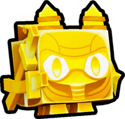 Shiny Golden Inferno Stealth Cat Pet