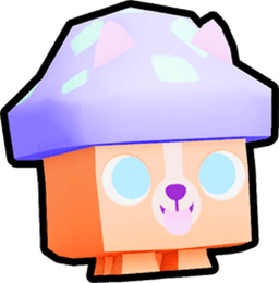 Shiny Mushroom Corgi Pet