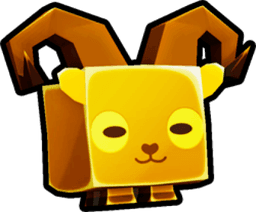 Golden Evil Ram Pet