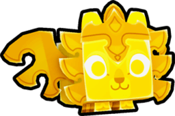 Shiny Golden Empyrean Lion Pet