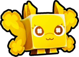 Shiny Golden Clover Fairy Pet
