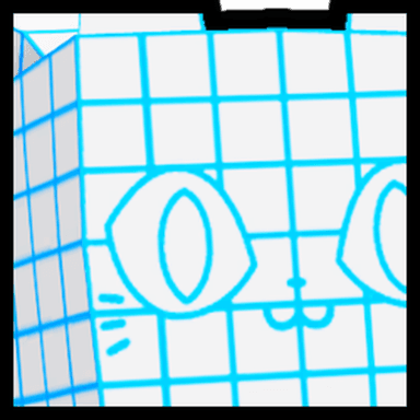 Huge Wireframe Cat