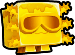 Golden Ooze Axolotl Pet