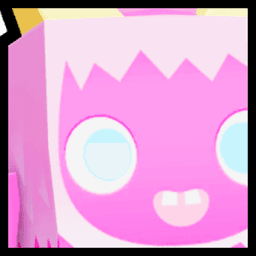 Shiny Rainbow Huge Easter Yeti Pet