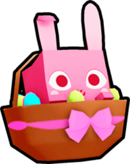 Shiny Basket Bunny Pet