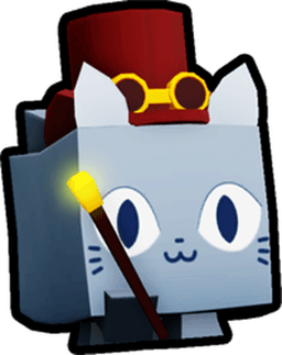 Rainbow Cat Magician Pet