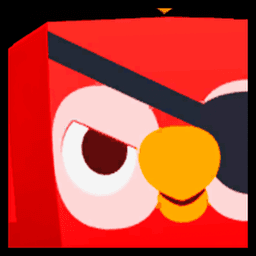 Shiny Huge Pirate Parrot Pet
