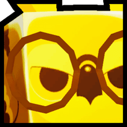 Shiny Golden Huge Owl Pet