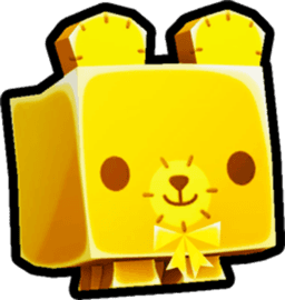Shiny Golden Teddy Bear Pet