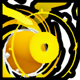 Shiny Golden Titanic Black Hole Angelus Pet