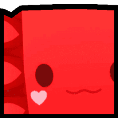 Huge Valentine's Axolotl