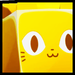Shiny Golden Huge Festive Cat Pet