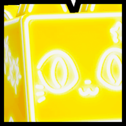 Golden Huge Neon Cat Pet