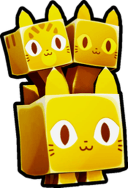 Shiny Golden Hydra Cat Pet