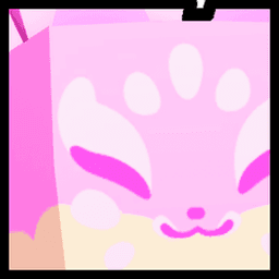 Huge Marshmallow Kitsune Pet
