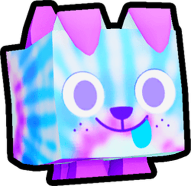 Tiedye Dog