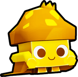 Shiny Golden Mushroom King Pet