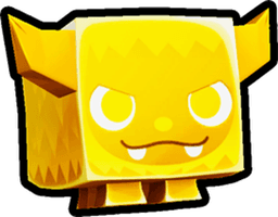 Golden Angry Yeti Pet
